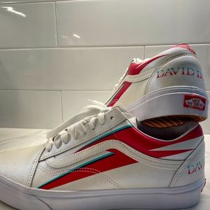 David Bowie Vans 2019 Archive. Mens size 10. Like new - no box